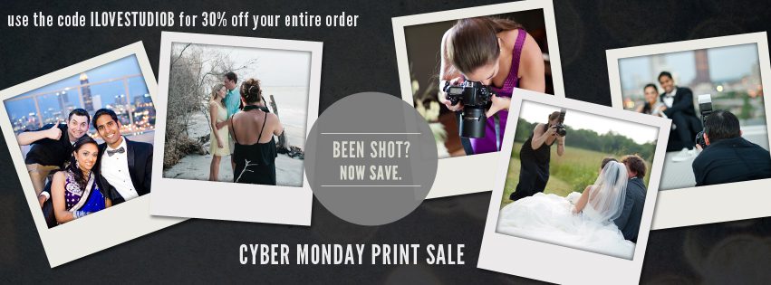 Studio B Photography Cyber Monday Sale