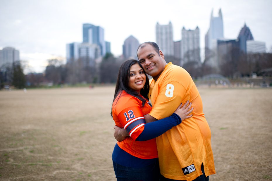 Team Jersey in Engagement picture