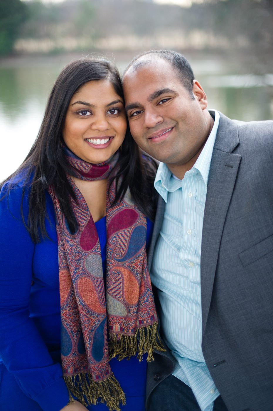 engagement pictures at piedmont park
