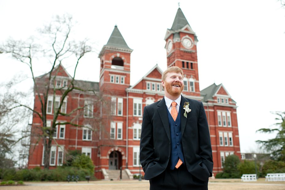 Wedding at Samford Hall at Auburn