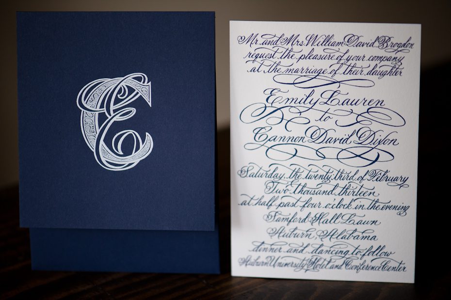 Stationery by Allison R. Banks Designs of Birmingham
