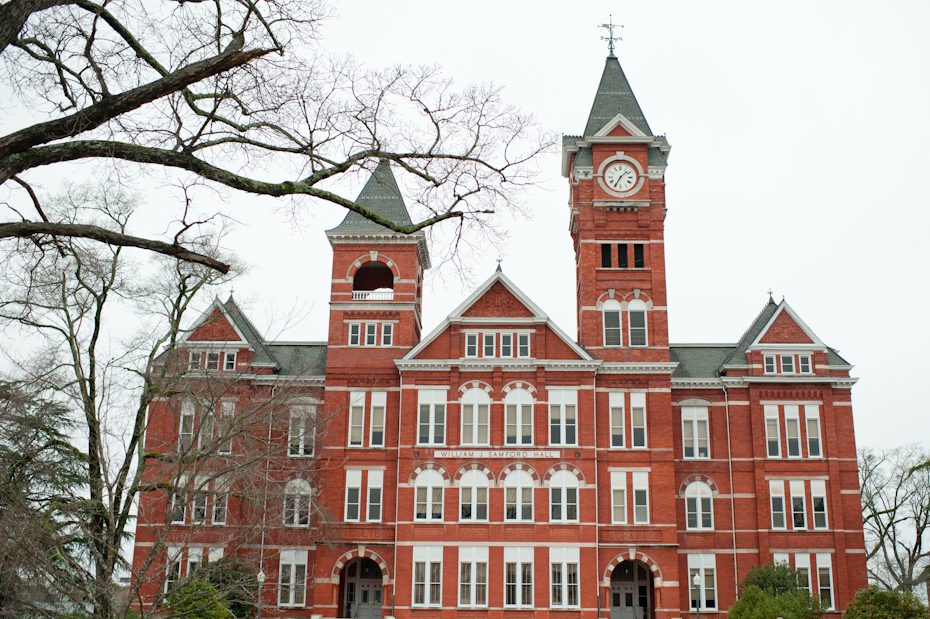 Wedding at Samford Hall Auburn