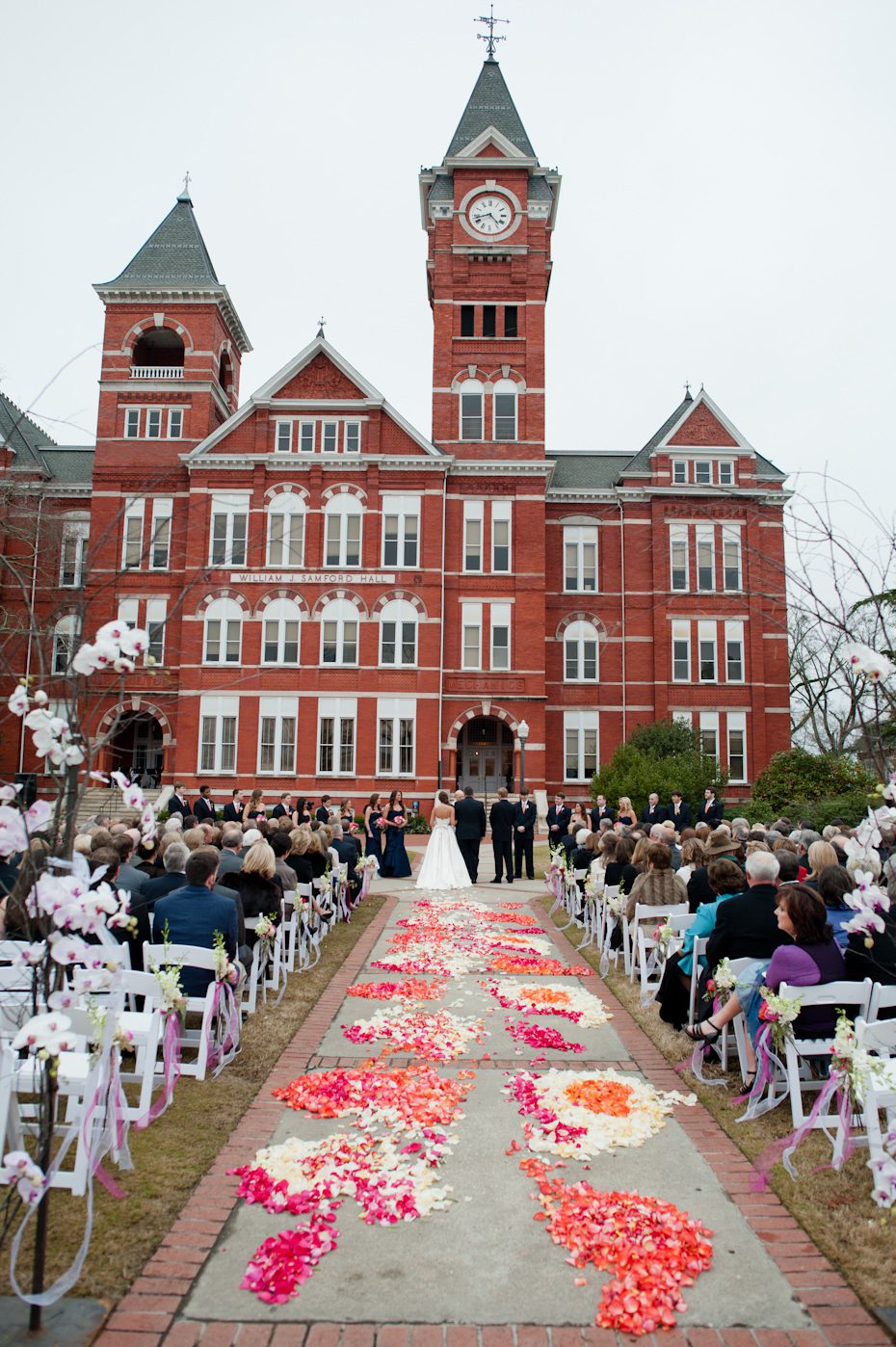 Auburn University Wedding Samford Hall