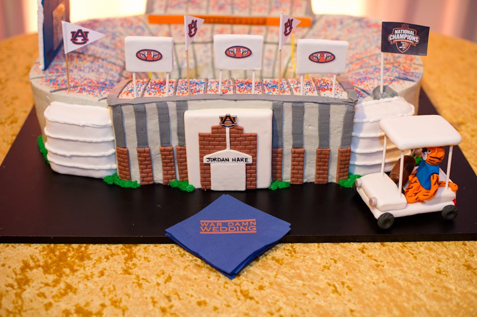 Auburn Groom's Cake by Barb's Cakes