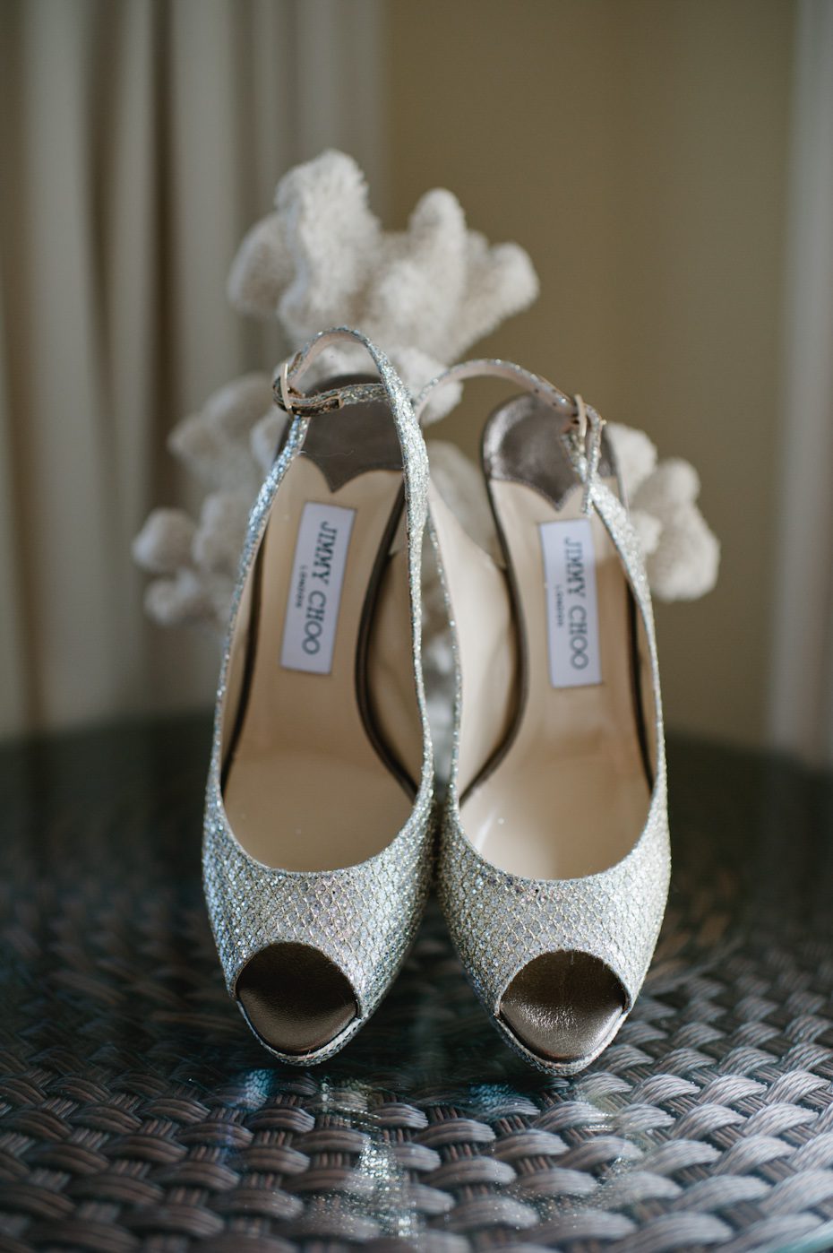 Wedding shoes by Jimmy Choo