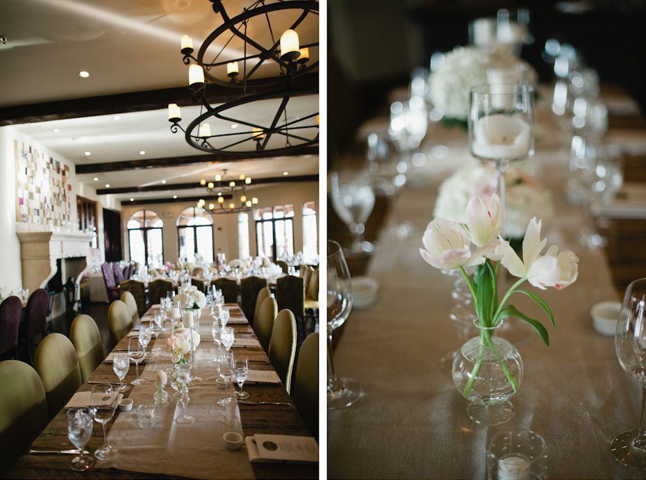 Reception at montaluce winery