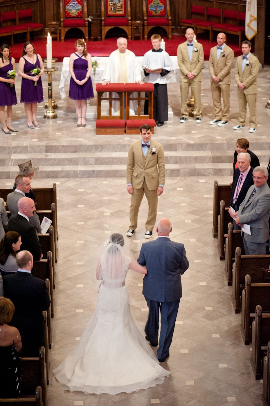 Wedding Holy Spirit Catholic Church Atlanta