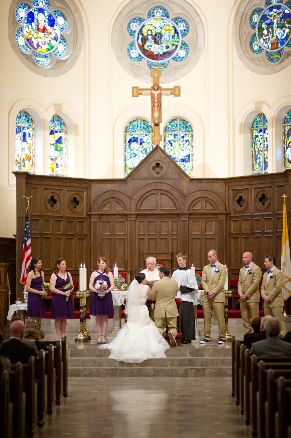 Wedding Ceremony Holy Spirit Catholic Church Atlanta