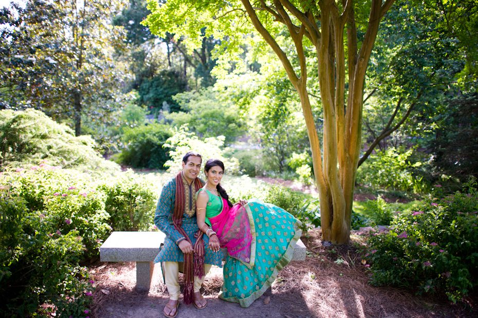 Duke Gardens Wedding Photo