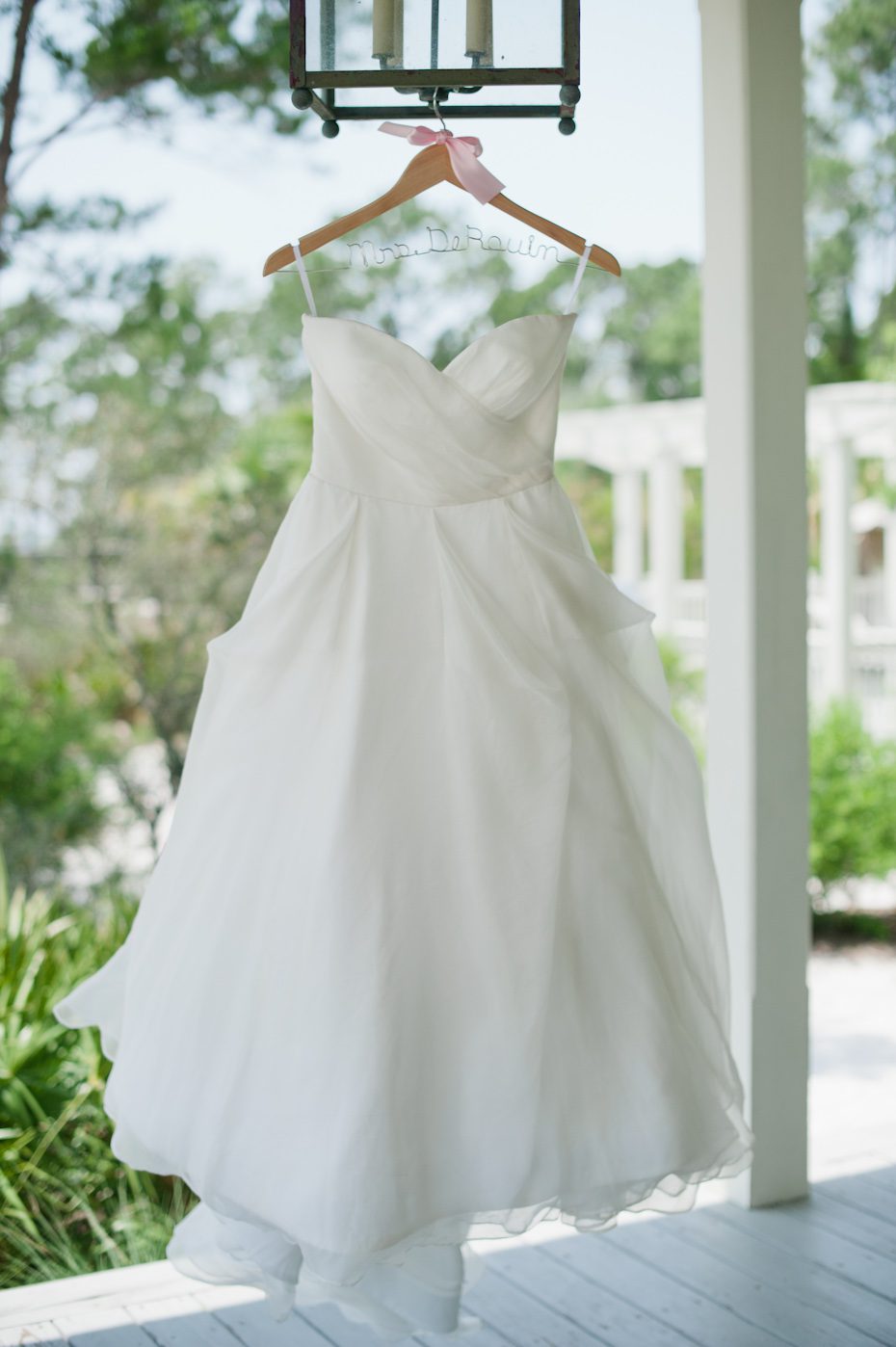 Wedding Hanger with Name on it