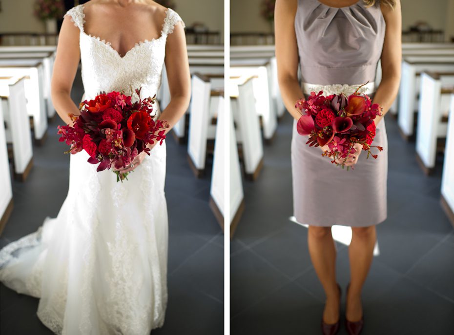 Red Wedding Bouquets