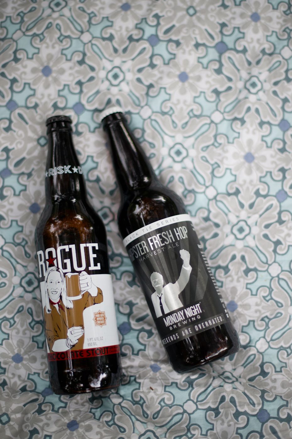 Beer themed engagement session