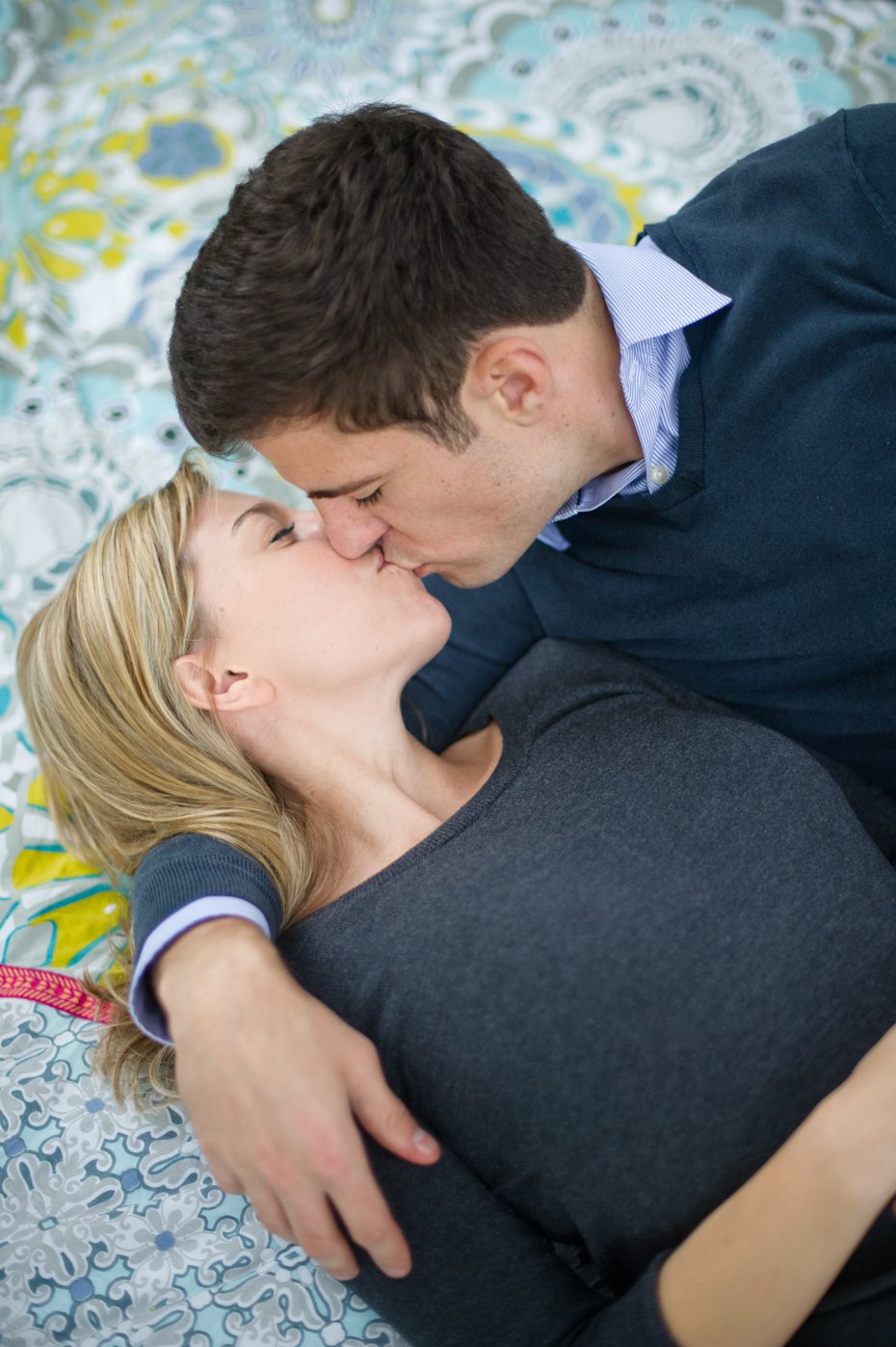 Picnic engagement shoot