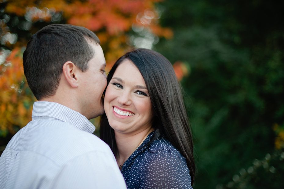 Engagement pictures fall leaves