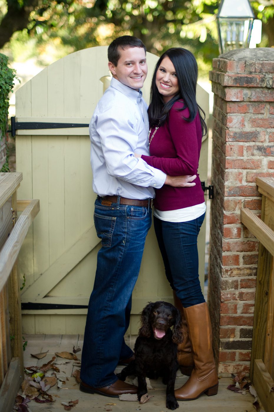 Engagement Photos with Dog