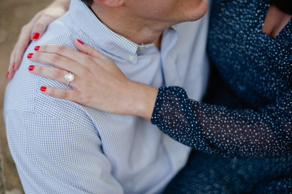 Pear Shaped Engagement Ring