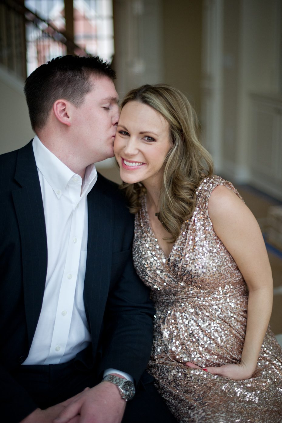 Maternity Photos at Home