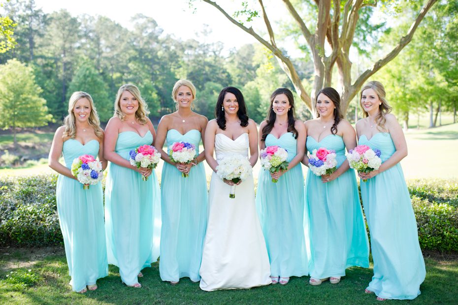Spring Wedding Bridesmaids Dresses