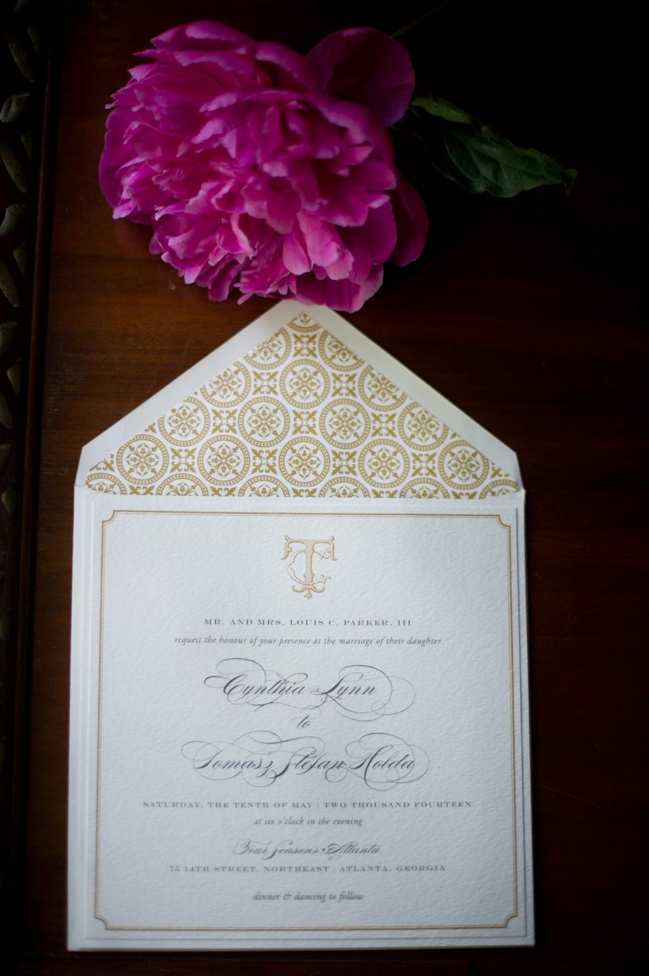 Custom Wedding Stationery Atlanta