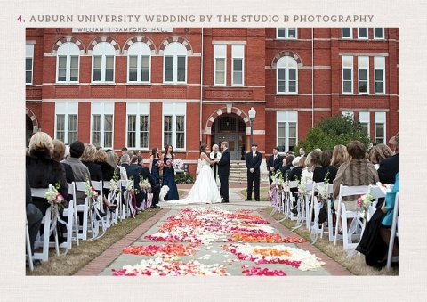 Auburn University Wedding at Samford Hall