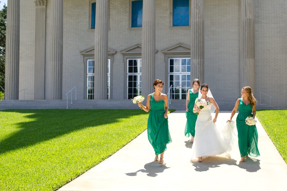 Emerald Green Bridesmaids Dresses