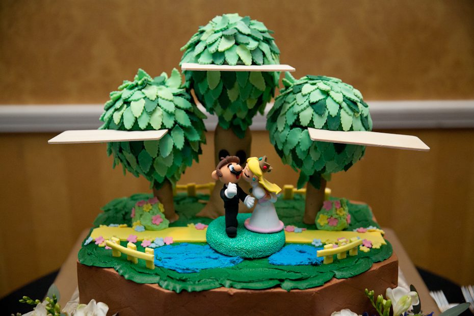 Mario Brothers Wedding Cake