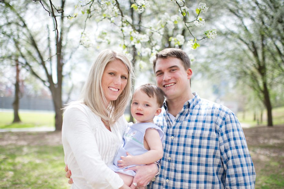 Family photos in Piedmont Park