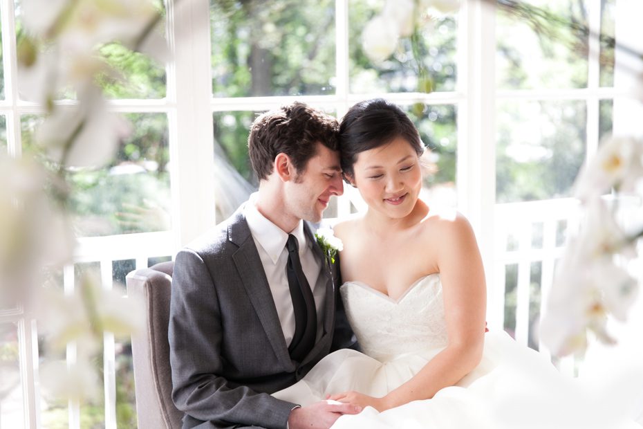 Bride and Groom at 3109 Piedmont Estate Wedding