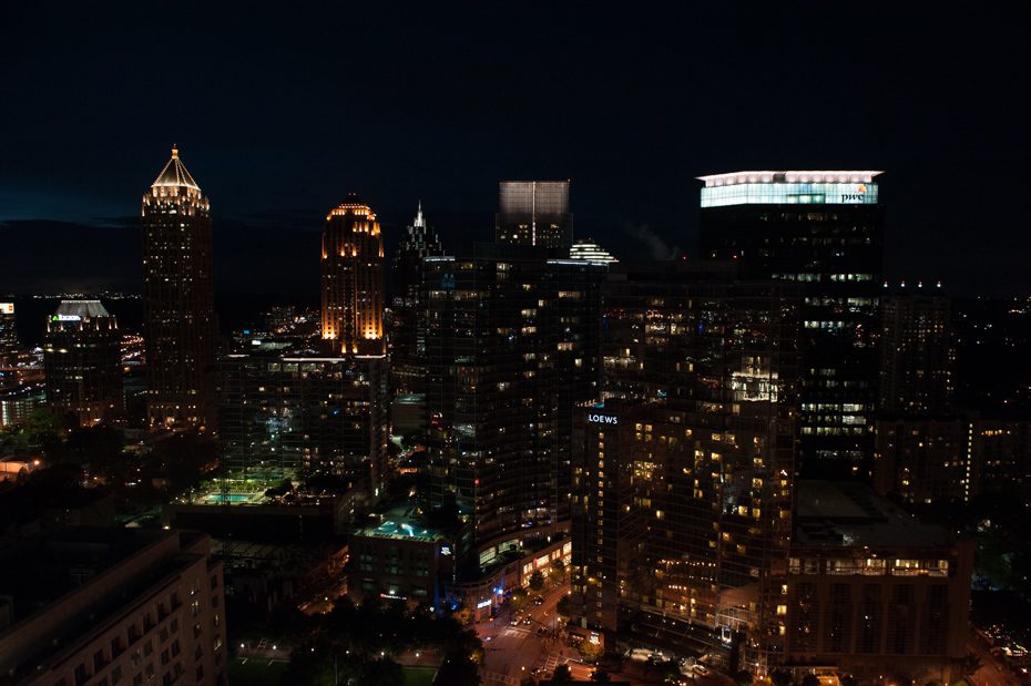View From Peachtree Club Atlanta