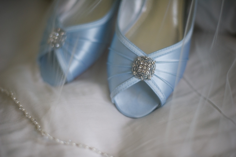 Blue Wedding Shoes