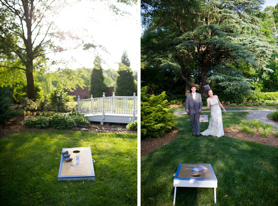 Personalized Cornhole games for wedding
