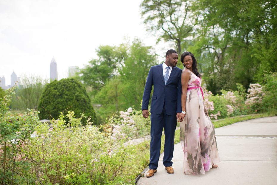 Atlanta Botanical Gardens Engagement Pictures