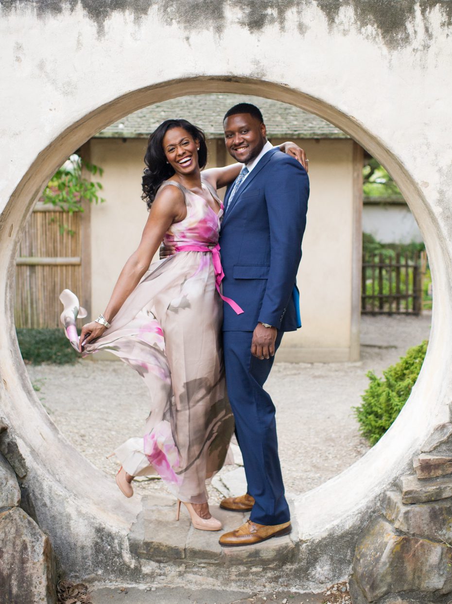 Atlanta Botanical Gardens Engagement Photos
