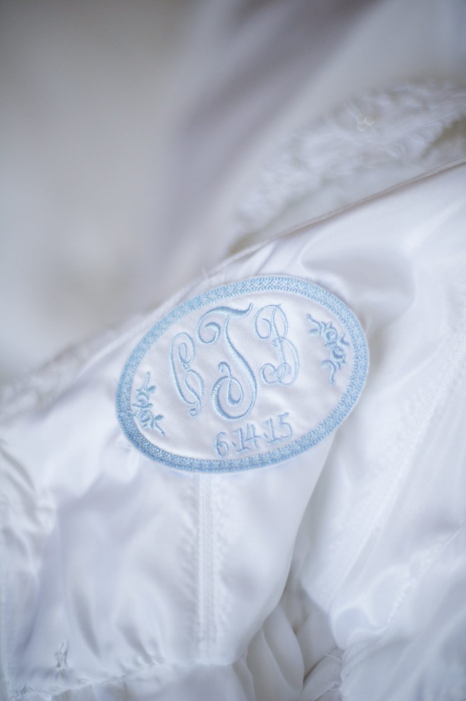 Something blue monogram