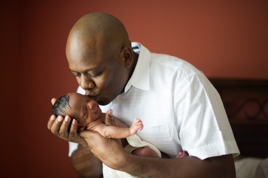 Sweet photos of dads and babies