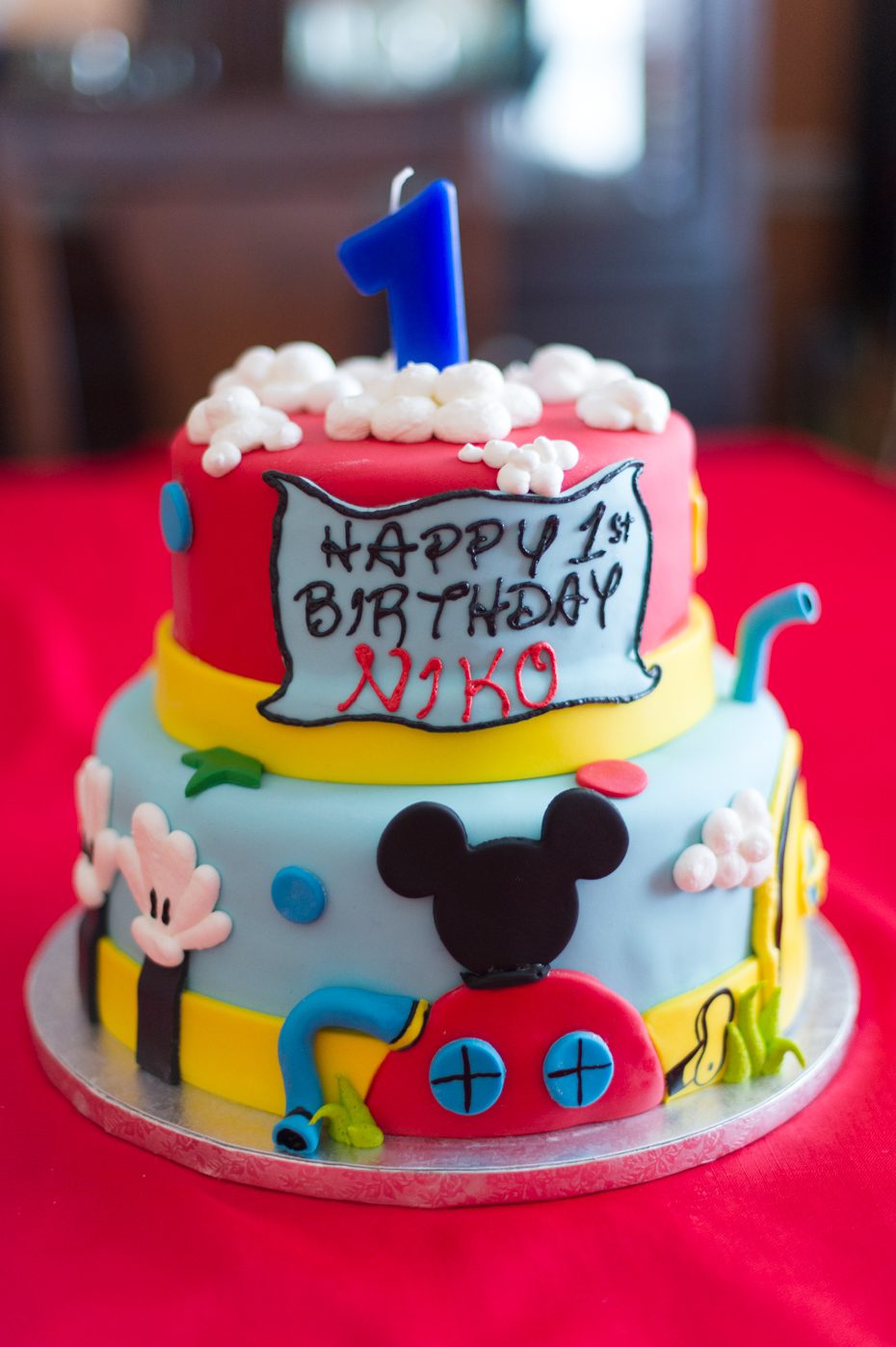 Mickey Mouse Clubhouse Themed Birthday Party