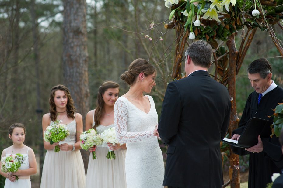 Atlanta wedding at home
