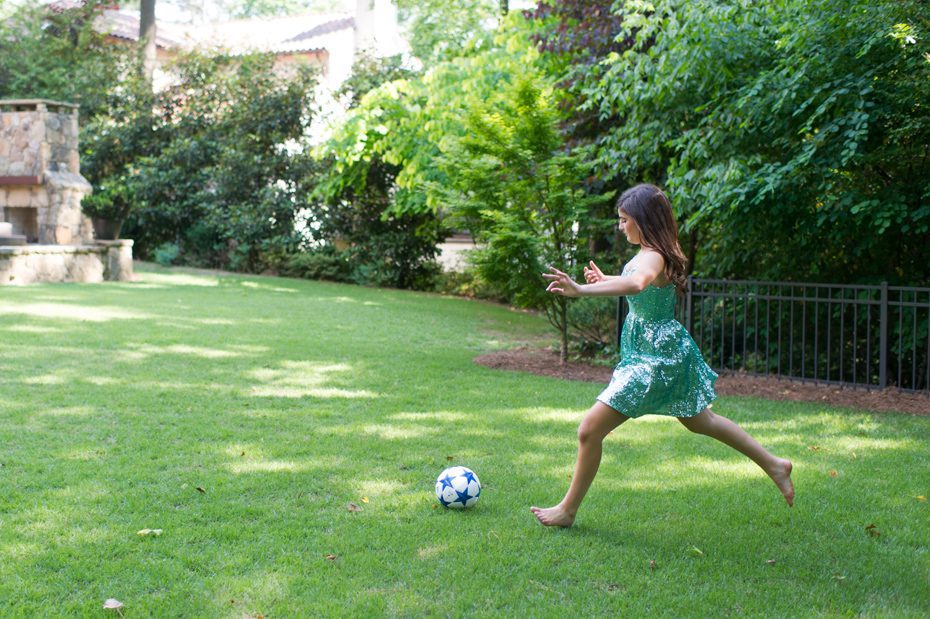 Soccer bat mitzvah photos