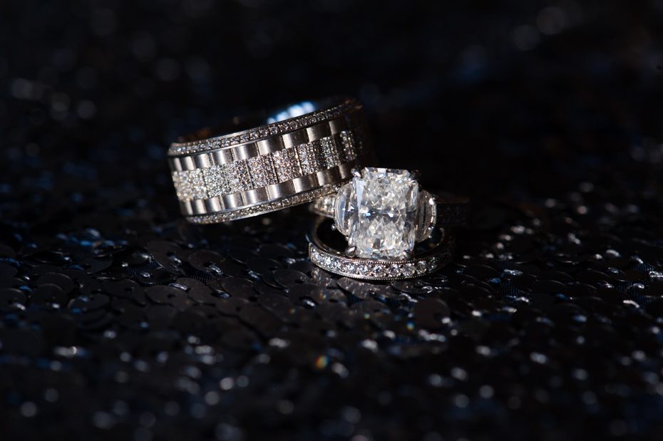 Kristen Merritt Geno Atkins Wedding Bands