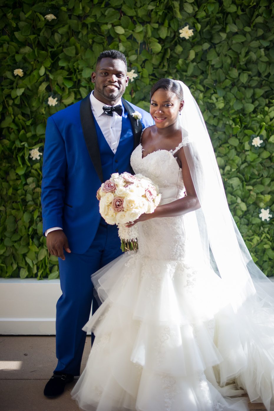 Geno Atkins and Kristen Merritt