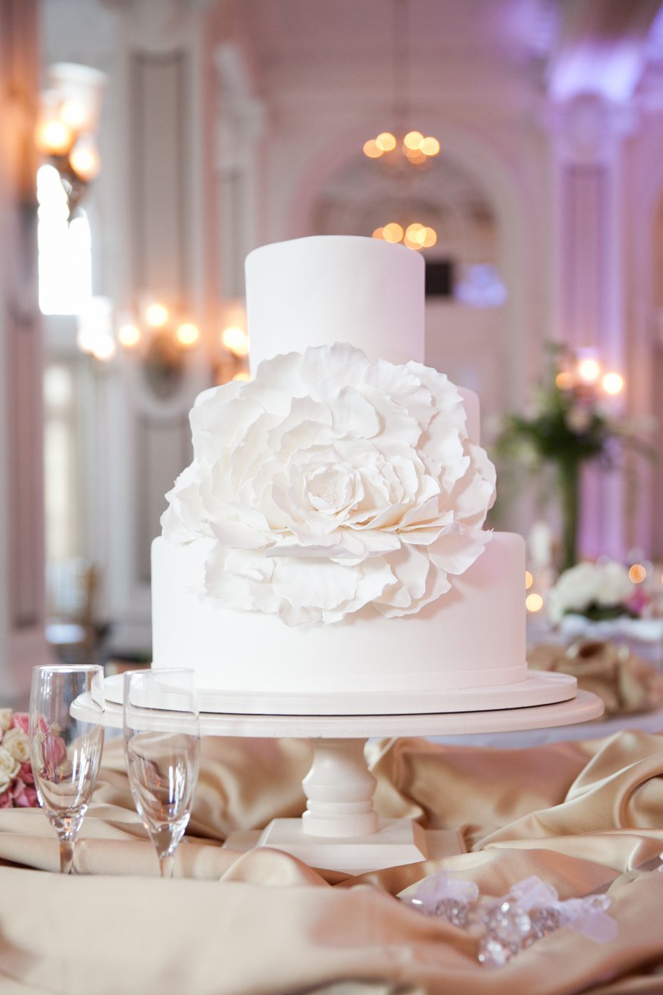 Georgian Terrace Wedding Cake
