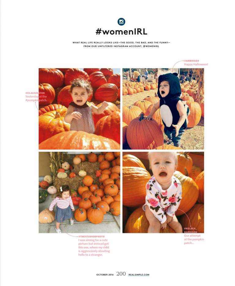 Real Simple Magazine Women In Real Life