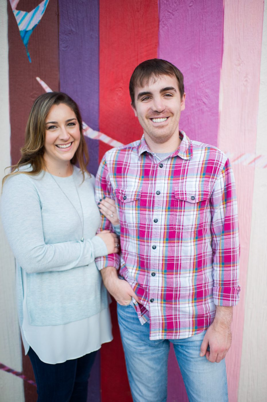 Ponce City Market Engagement Photos by The Studio B Photography