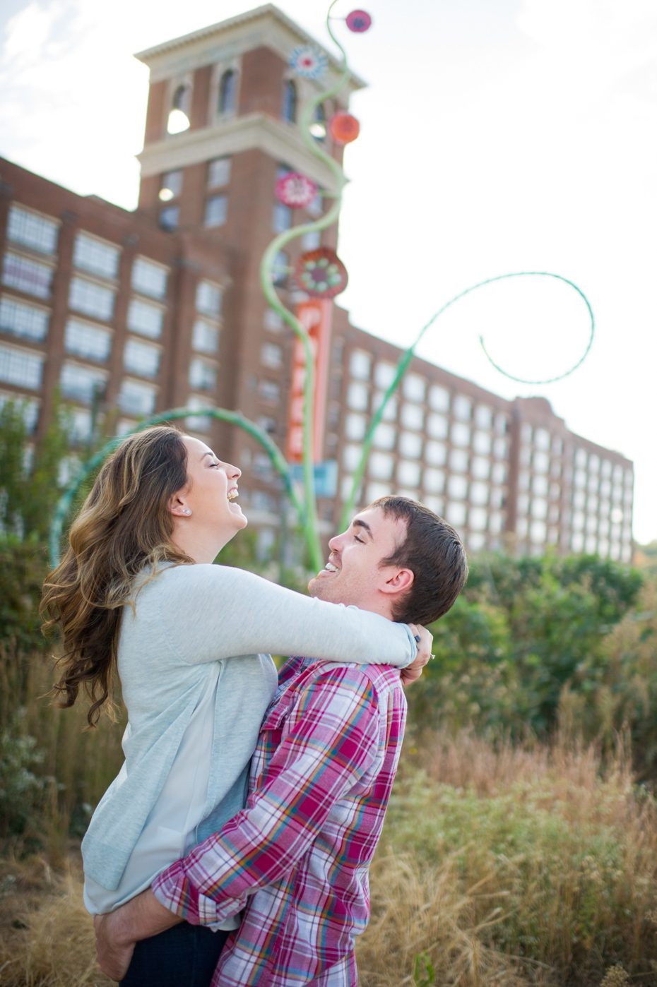 Atlanta Engagement Photos at Ponce City Market