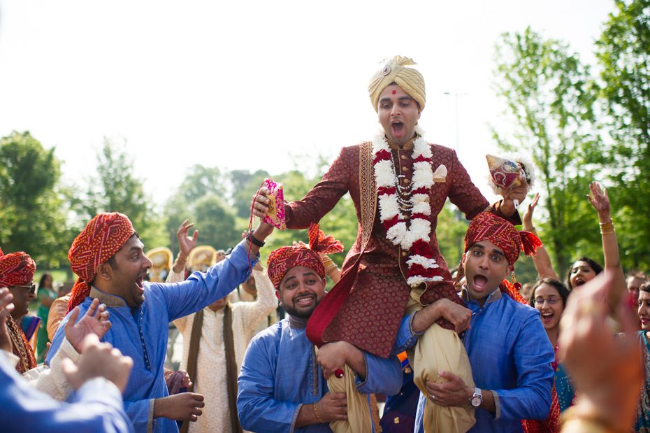 Baraat at BAPS Mandir Atlanta