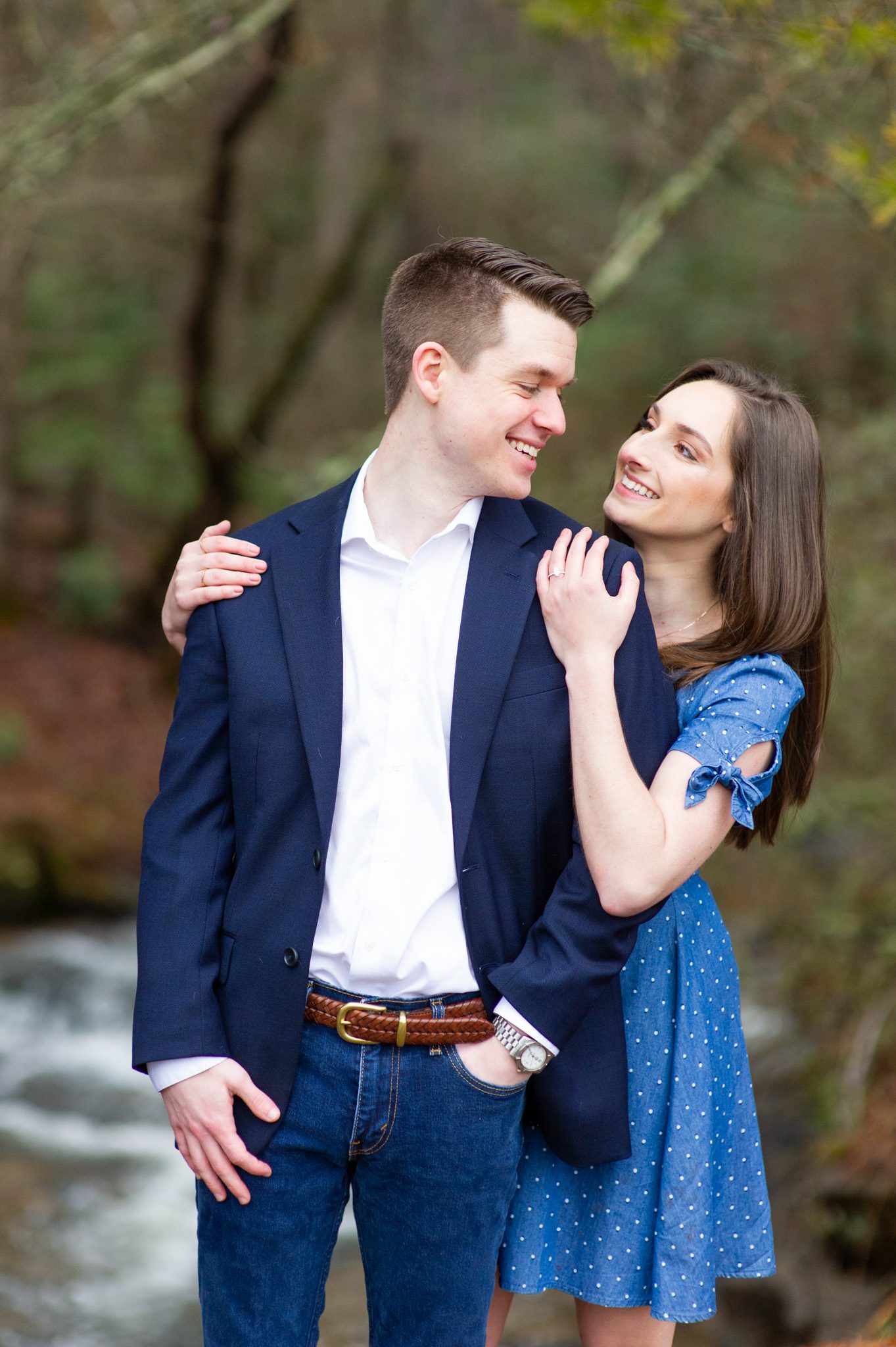 Big Canoe Engagement Photos by The Studio B Photography