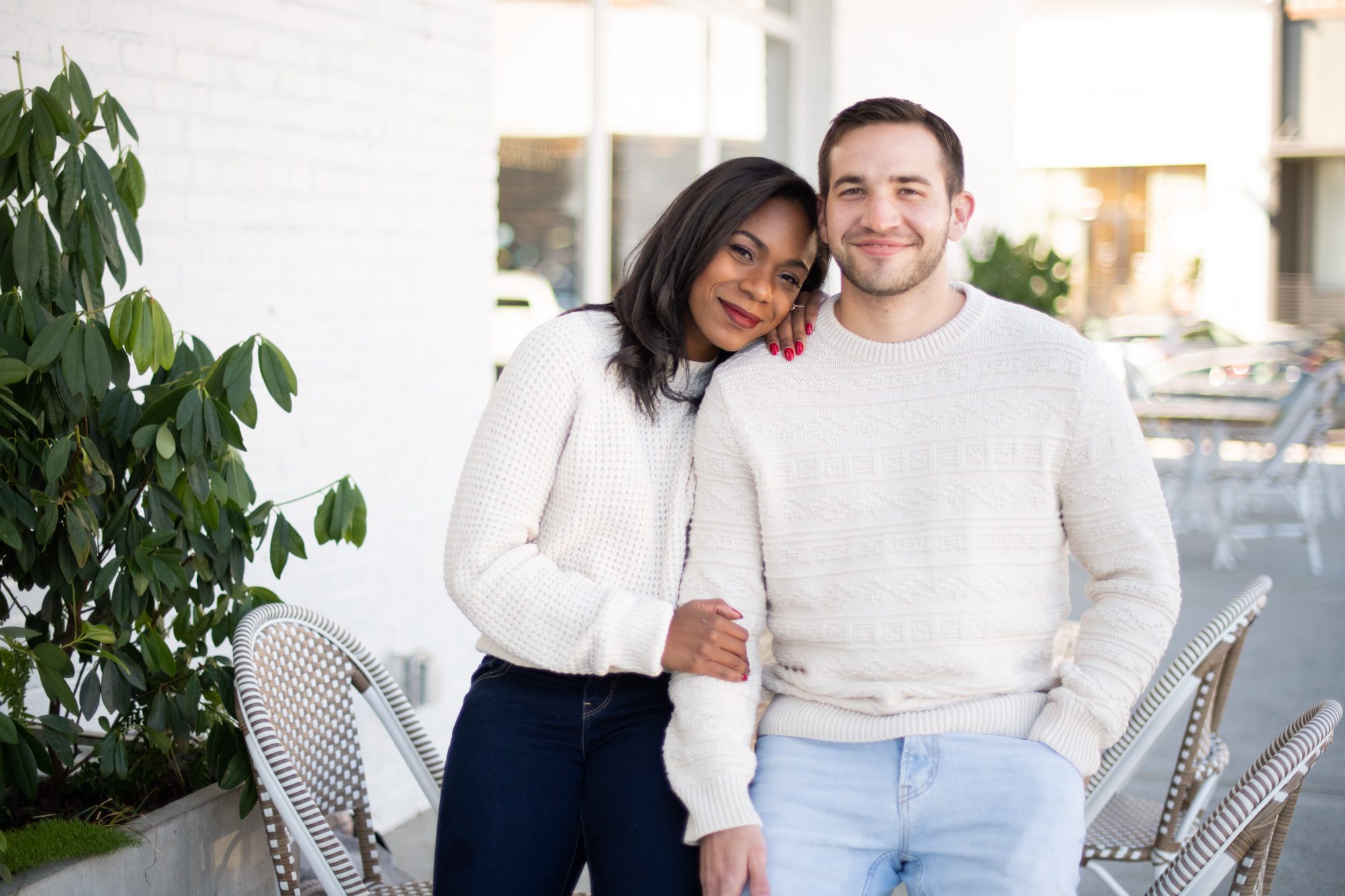 West Midtown Engagement Photos at Westside Provisions by The Studio B Photography