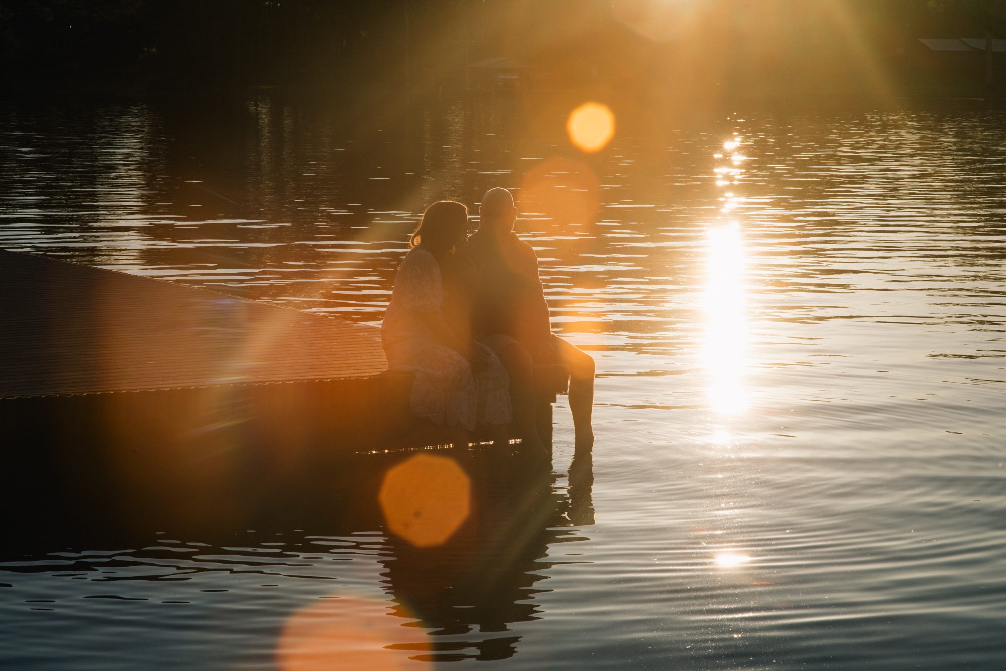 Weiss Lake Engagement Photos by The Studio B Photography