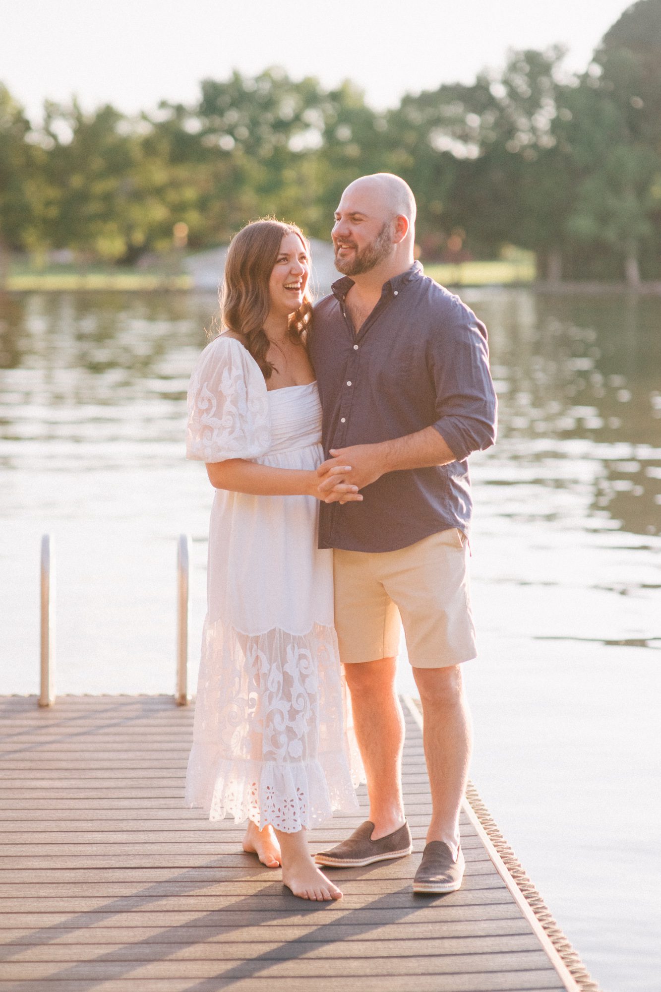 Weiss Lake Engagement Photos by The Studio B Photography
